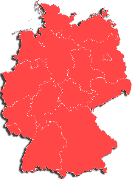 Deutschlandkarte Deutschlandkarte mit Bundesländern